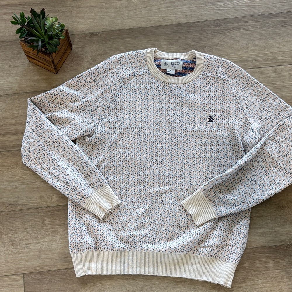 Men's Beige Sweater